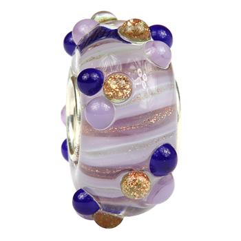 Lavender Gold Spreckles - Ogerbeads Glas